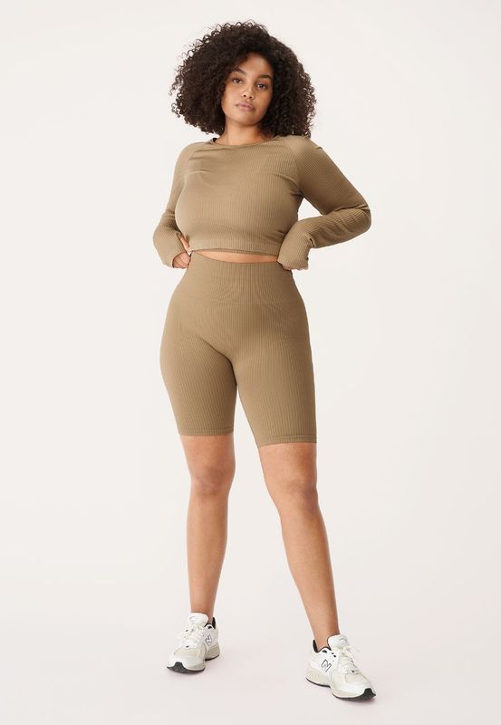 Seamless Crop Long Sleeve