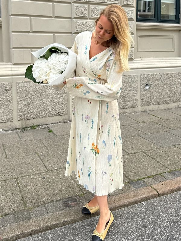Ofelia Long Wrap Dress