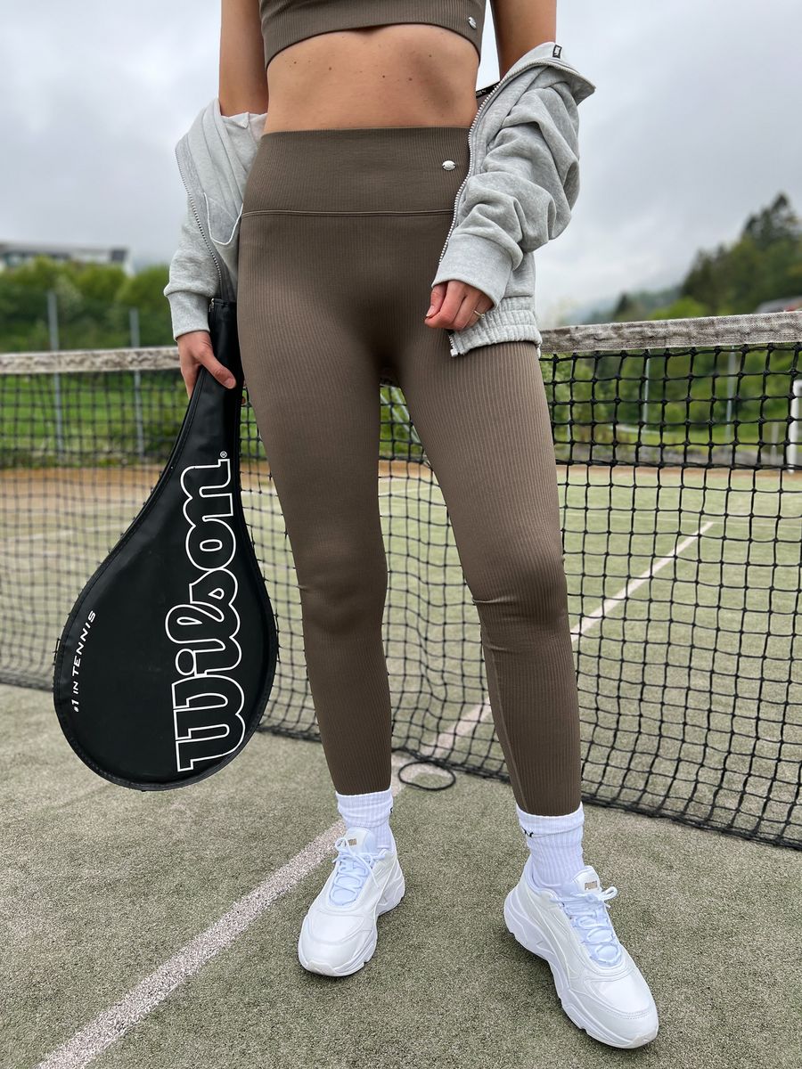 Ribbed Seamless Tights