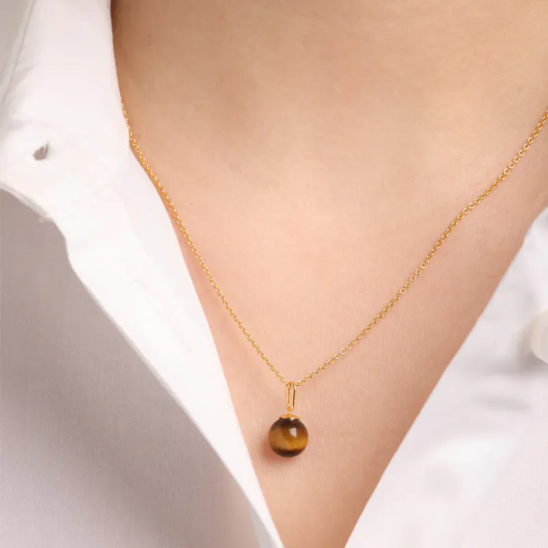 Gold chain (18K goldplated) - 45 cm