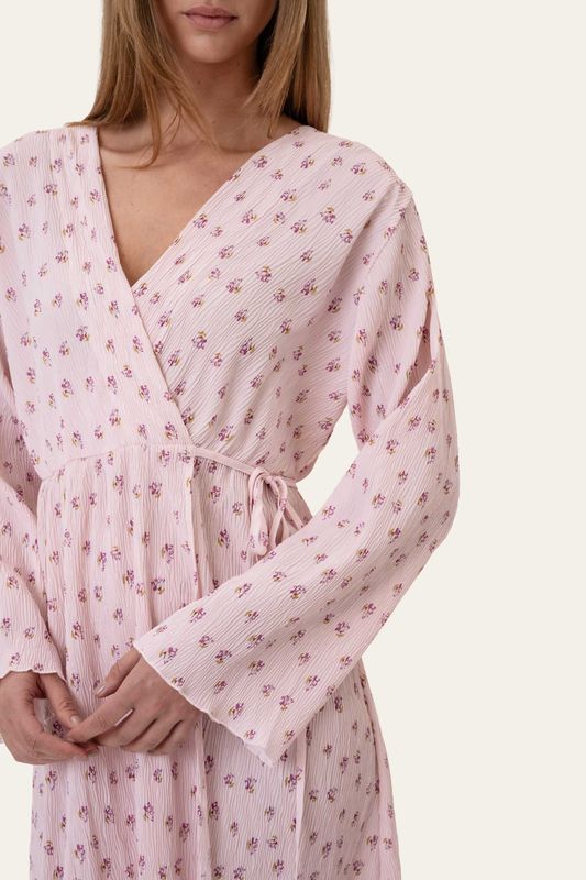 Ofelia Long Wrap Dress